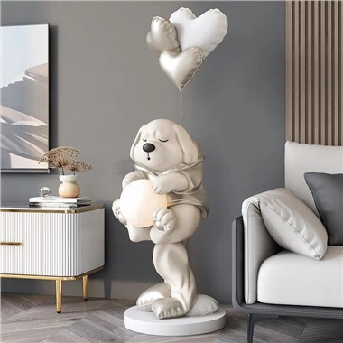 Balloon Animal Dog LED Fényszobor